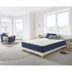 Eccox Matelas 80x180 Mémoire de forme Luxury Blue Sensation Hauteur 30 cm +/- 2 Fermeté moyenne-élevée. Discount
