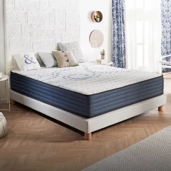 Naturalex Matelas 180x200 mémoire de forme - Épaisseur 30 cm - Blue Latex - 7 zones - Hypoallergénique - Ferme - Durable + - Perfect Dream New