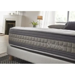 Eccox Matelas 80x190 Mémoire de forme Gel Pocket Spring Graphene Design & Comfort Hauteur 29cm + / -2 Fermeté moyenne-élevée Online