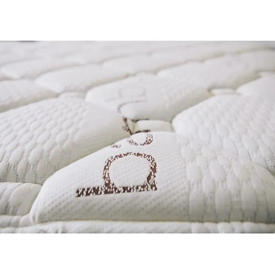 Eccox Matelas 90x180 Mémoire de forme Bambou Hauteur 24 cm +/-2 Fermeté Moyenne-Haute. Discount