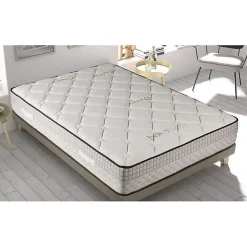 Eccox Matelas 105x190 Mémoire de forme Bambou Hauteur 24 cm +/-2 Fermeté Moyenne-Haute. New