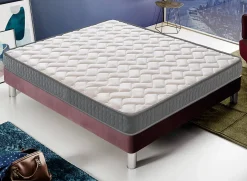 Materassiedoghe Matelas 90x190 Mousse - Epaisseur 16 cm - Elastique et indéformable - Rigidité H3 - Fabriqué en Italie - Mod Louvre Clearance