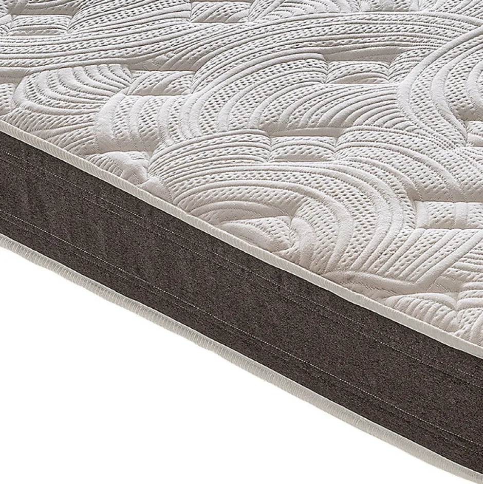 Materassiedoghe Matelas 90x200 Mousse - Epaisseur 15 cm - 9 zones de confort - Rigidité H4 - Mod Chieti Hot