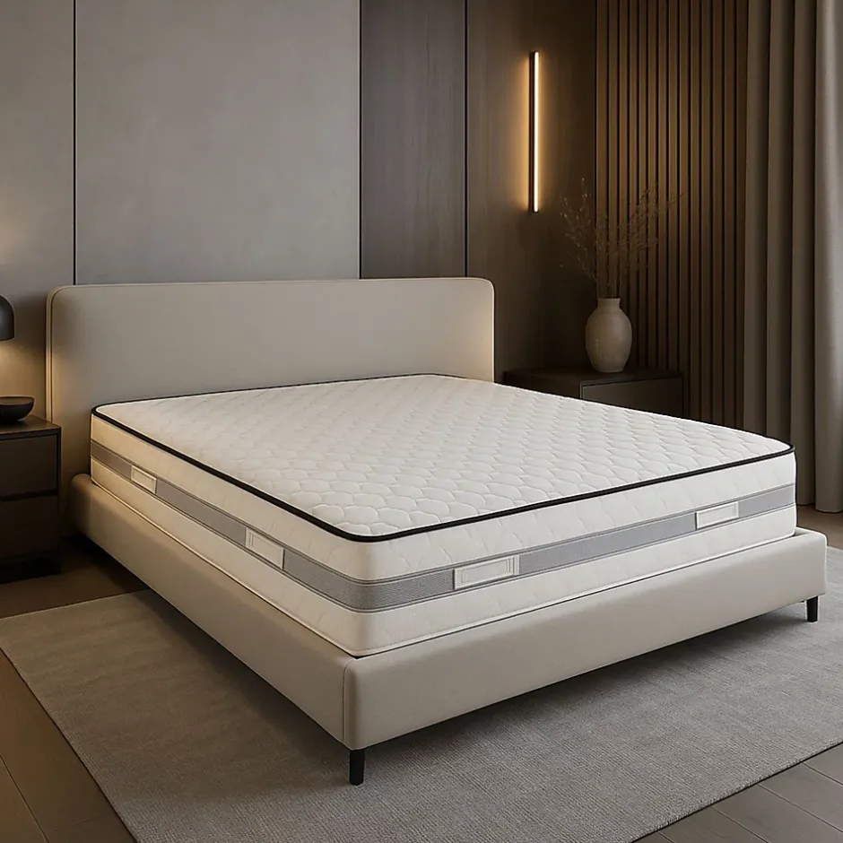 King Of Dreams Matelas 160x200 mousse a memoire de forme 50 kgm3 - ferme - 23 cm - confort optimal - usage quotidien - meilleur rapport qualite Best