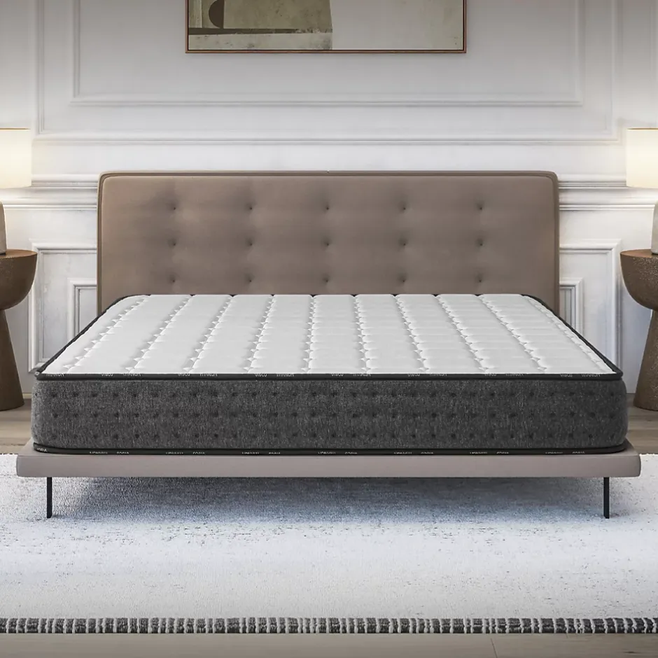 Cosmos Matelas 90x190 Mousse HR - Blue Latex - 21 cm - 7 zones de confort - Réversible - Hypoallergénique - Medium - Durable - Equinox
