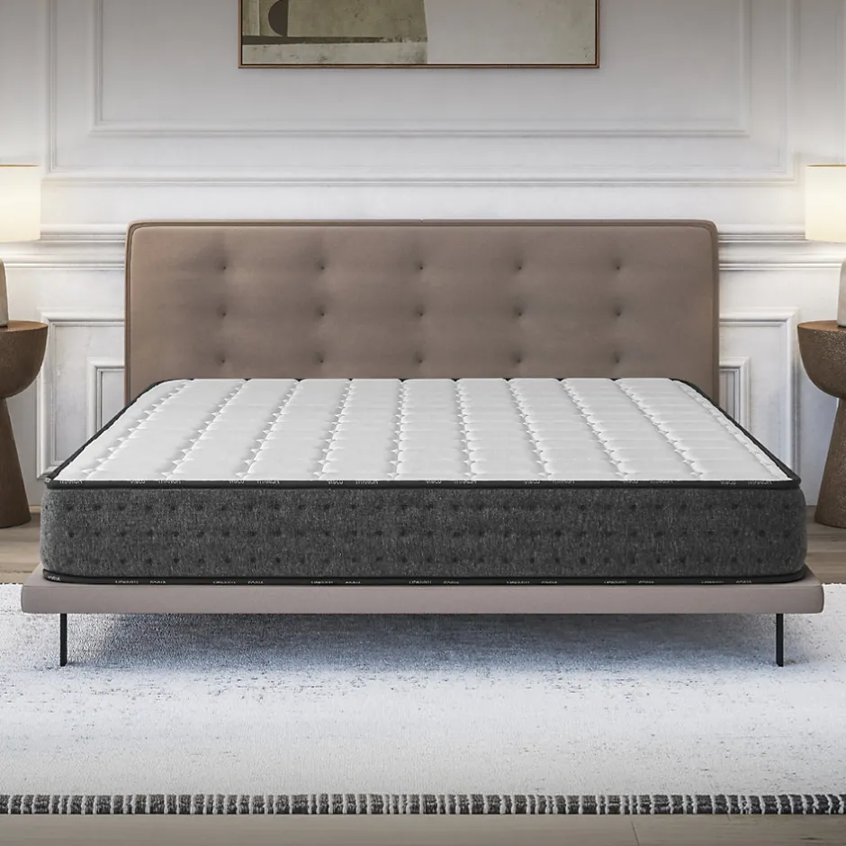 Cosmos Matelas 140x200 Mousse HR - Blue Latex - 21 cm - 7 zones de confort - Réversible - Hypoallergénique - Medium - Durable - Equinox