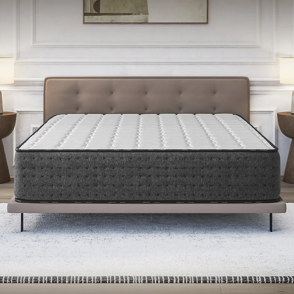 Cosmos Matelas 150x190 Mousse HR - Blue Latex - Épais 32 cm - 7 zones - Réversible - Hypoallergénique - Ferme - Très Durable - Equinox