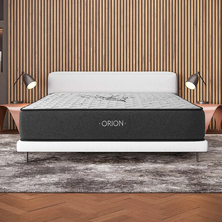 Cosmos Matelas 160x200 Orion - Mousse Mémoire de Forme - Blue Latex - Épais 30 cm - 7 zones - Réversible face été/hiver - Confort Ferme