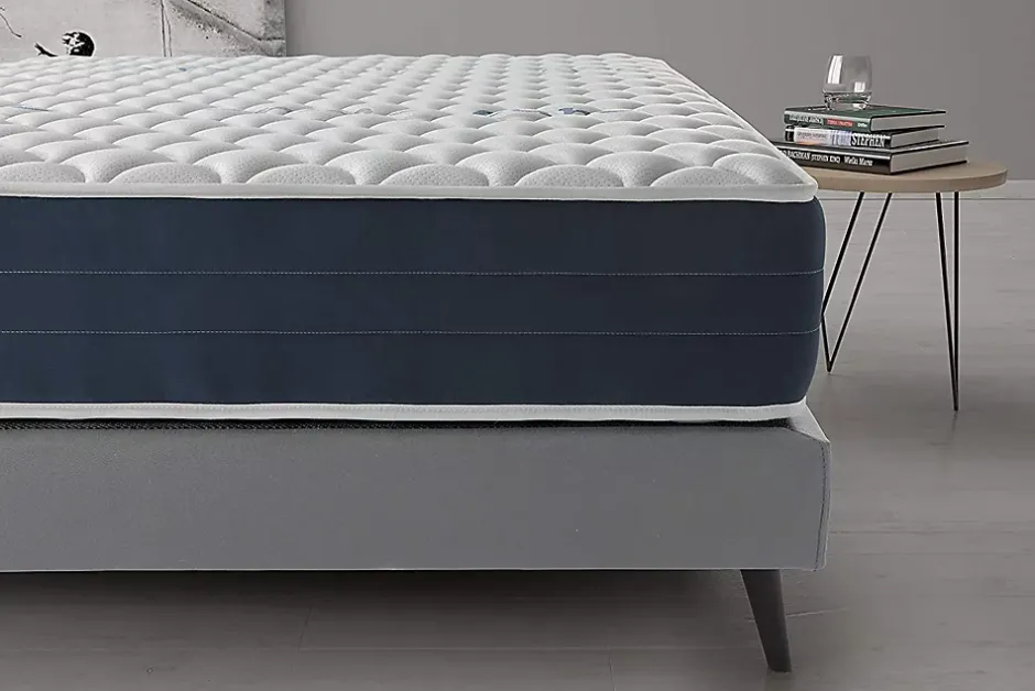 Simpur Low Cost Matelas 200x200 real confort - mousse à confort multizone visco soft épaisseur 25 cm - double face été-hiver Sale