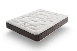 Simpur Low Cost Matelas 160x200 Royal Top, mousse mémoire ViscoGraphene, 30 cm, 11 zones, thermo-régulé, excellente indépendance de couchage Discount