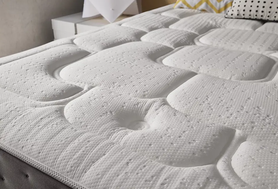 Simpur Low Cost Matelas 135x190 Royal Top, mousse mémoire ViscoGraphene, 30 cm, 11 zones, thermo-régulé, excellente indépendance de couchage New