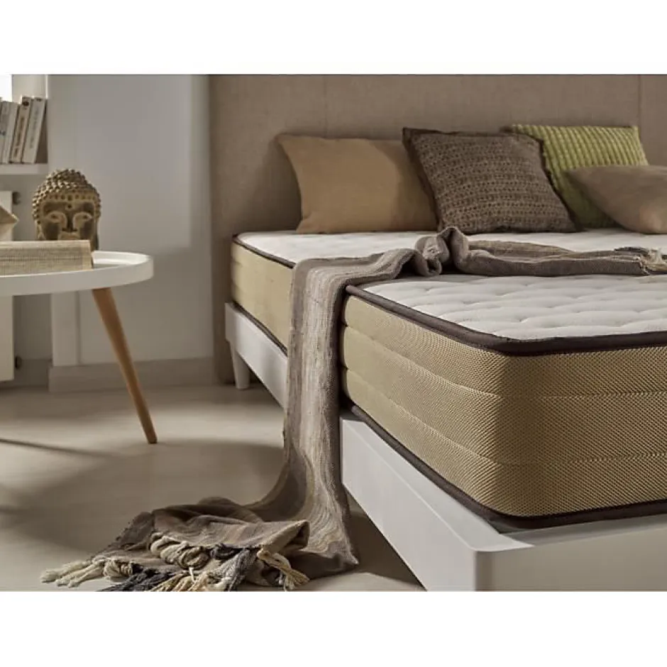 Eccox Matelas 80x180 Visco bamboo comfort hauteur 21cm +/- 2.