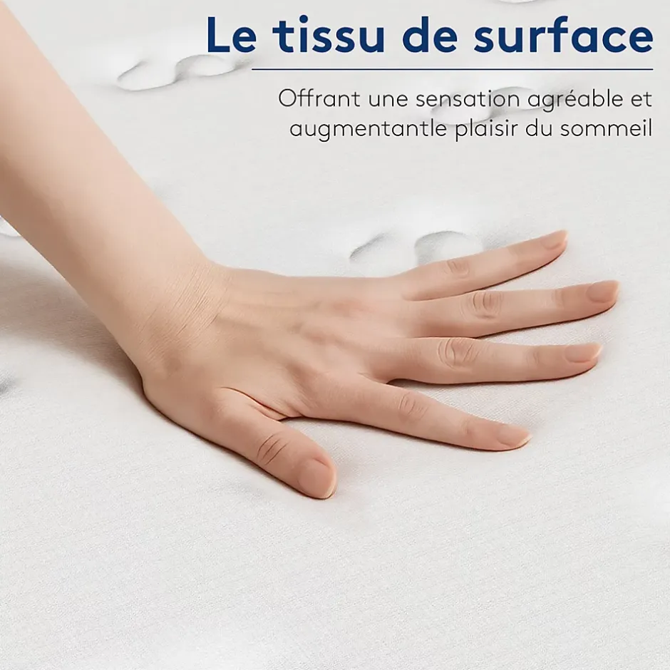 Teeno Matelas 160x200,Mousse 30 cm et ,réversible à Deux Faces entièrement utilisables Discount