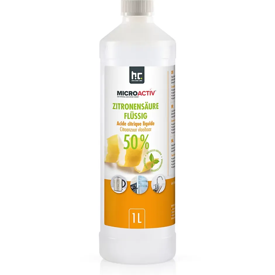 Höfer Chemie Microactiv Acide Citrique Liquide 50% Détartrant Polyvalent 1 x 12 L, Et Économique New