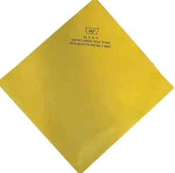 Microfibre jaune 40x38cm 130gr- Lot 50X5 unités - De Witte Online