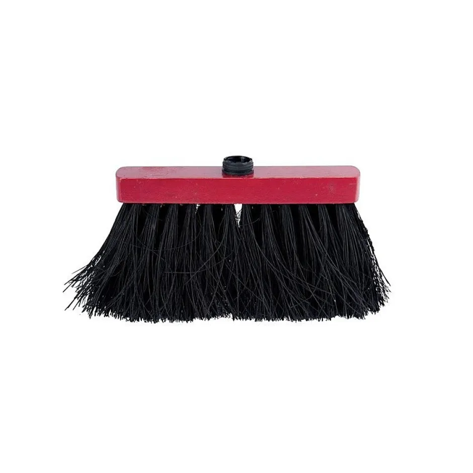 MSV Mini balai noir et rouge à fibres souples en palmier Hot