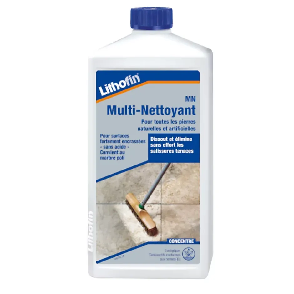 Lithofin MN Multi-Nettoyant - Nettoyant pierre naturelle - - 1 L Sale