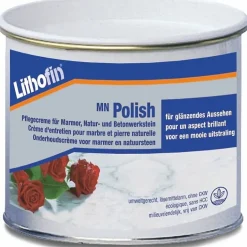 Lithofin MN Polish Crème - Crème d'entretien pour pierre naturelle - - 0,5 L Neutre