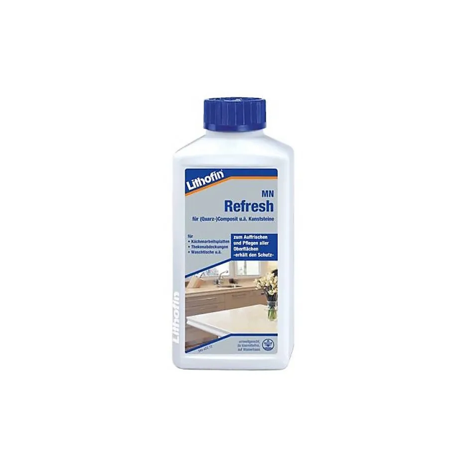 Lithofin MN Refresh - Protège et embellit les plans de travail - - 250 ml