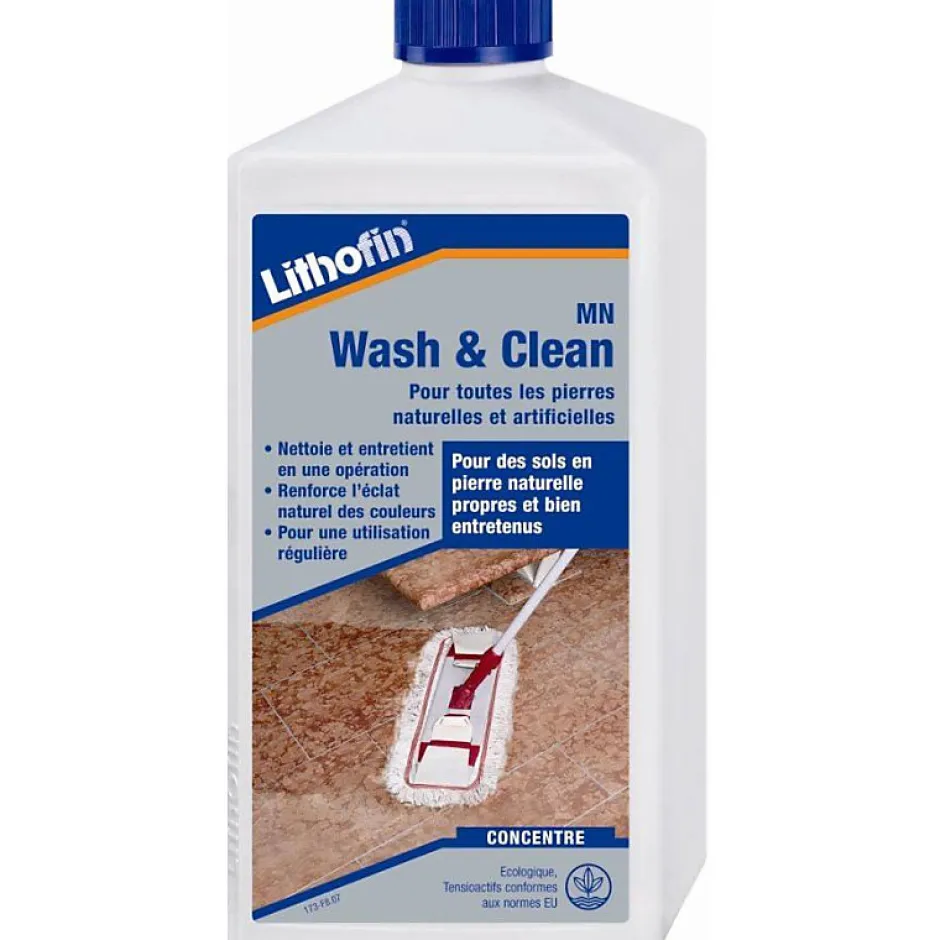 Lithofin MN Wash & Clean - Nettoie et soigne en une opération - - 5 L Hot
