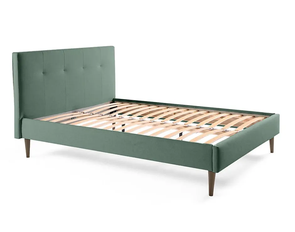 Best Mobilier Monet - lit - 160x200 - sommier inclus - en tissu - New