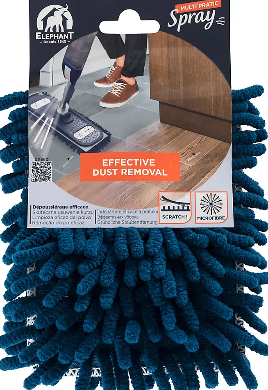 Elephant MultiPratic - Housse de dépoussiérage microfibre