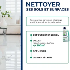 Starwax Nettoyant assainissant multi-usages senteur pin des landes 1L