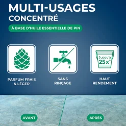 Starwax Nettoyant assainissant multi-usages senteur pin des landes 5L