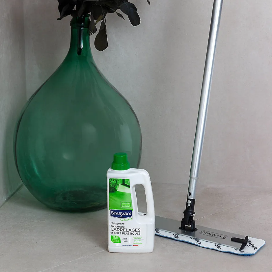 Starwax Nettoyant concentré carrelages et sols plastiques SoluVert 1L