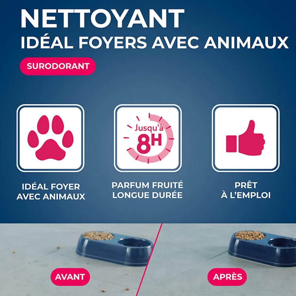 Starwax Nettoyant désinfectant suprodorant milieu animal 500ml