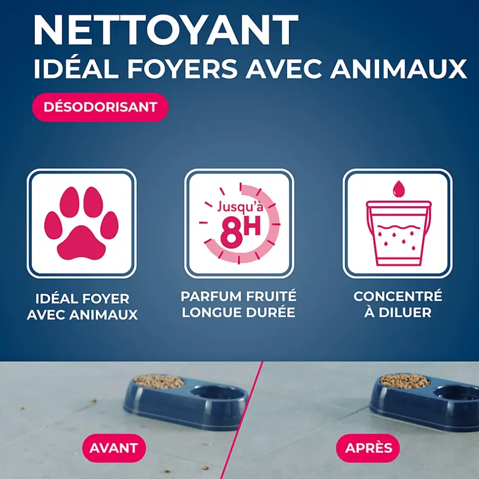 Starwax Nettoyant désinfectant surodorant sols et multi-usages 1L Sale