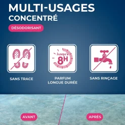 Starwax Nettoyant désodorisant multi-usages senteur fleur des bois 1L Outlet