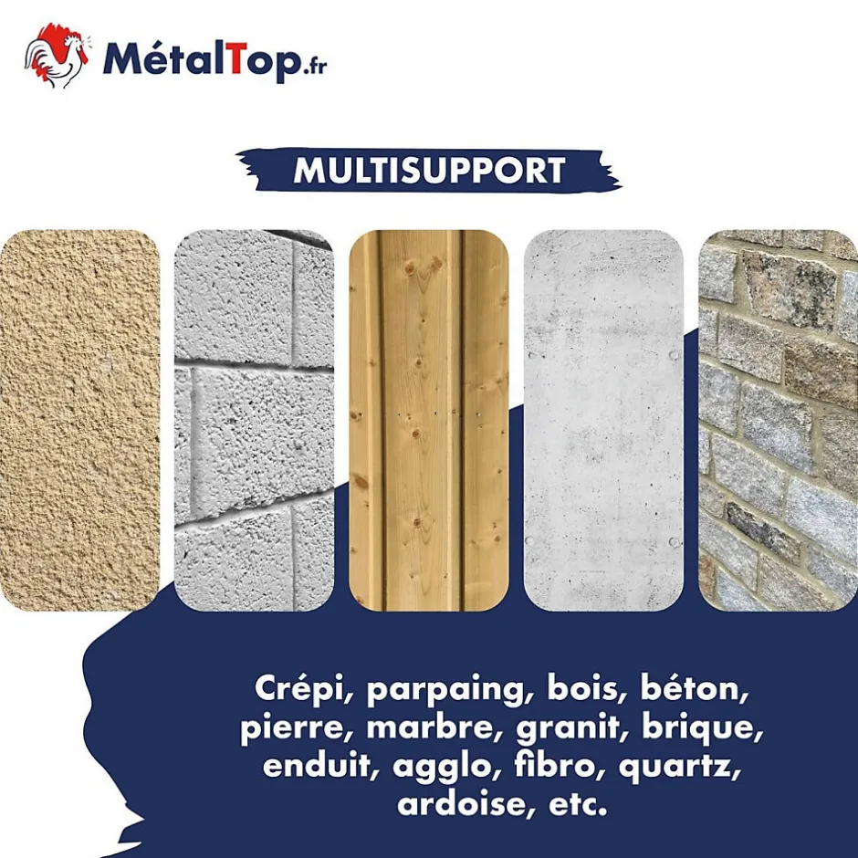 Metaltop Nettoyant Facade - 60 L - Métaltop