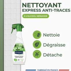 Starwax Nettoyant multi-usages à l'alcool ménager SoluVert 500ml