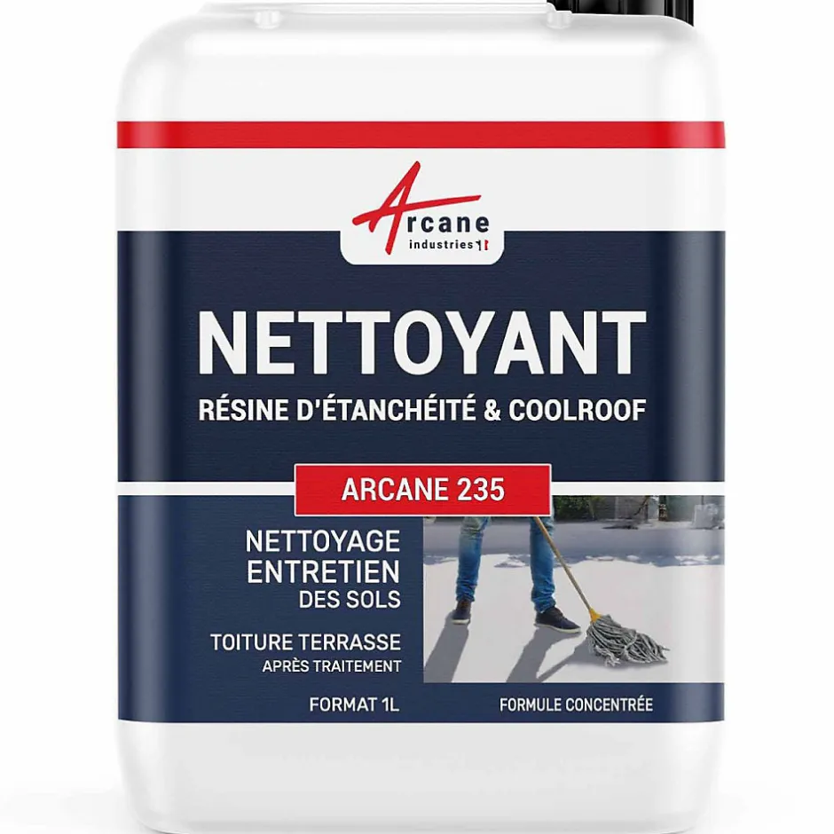 Arcane Industries Nettoyant pour résine d'échanchéité, Cool Roof - 1 L -