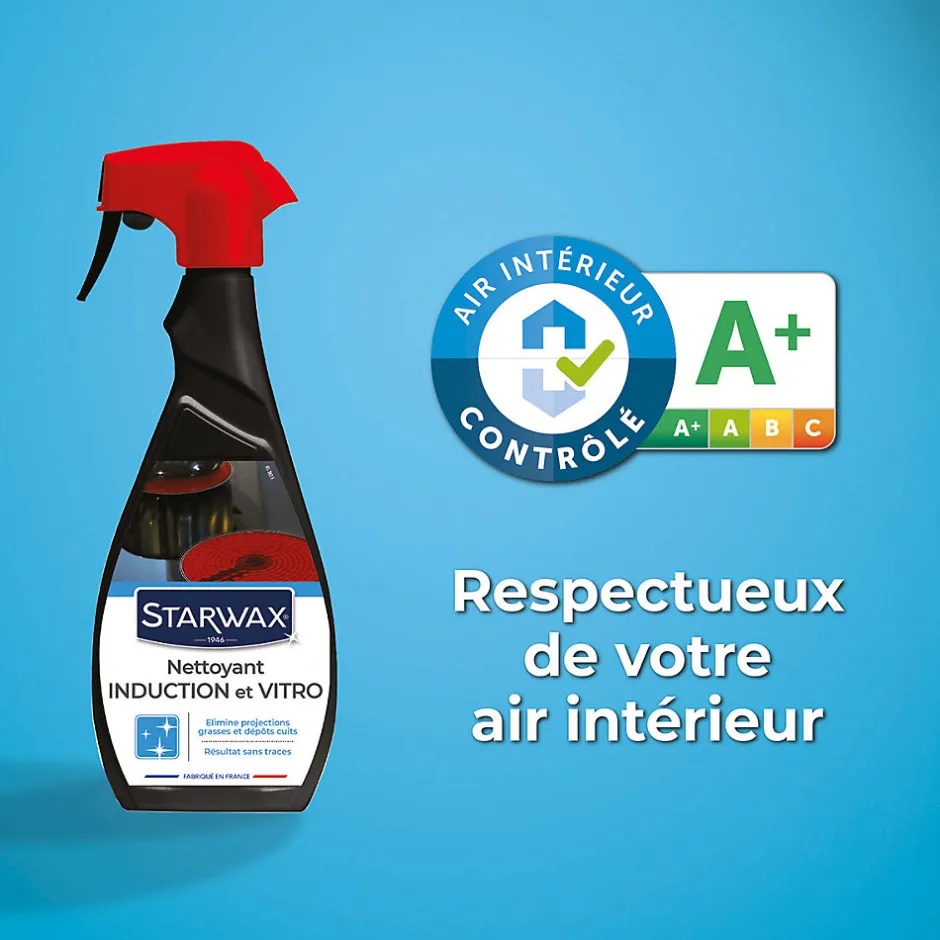 Starwax Nettoyant quotidien vitro-céramique et induction 0,5L