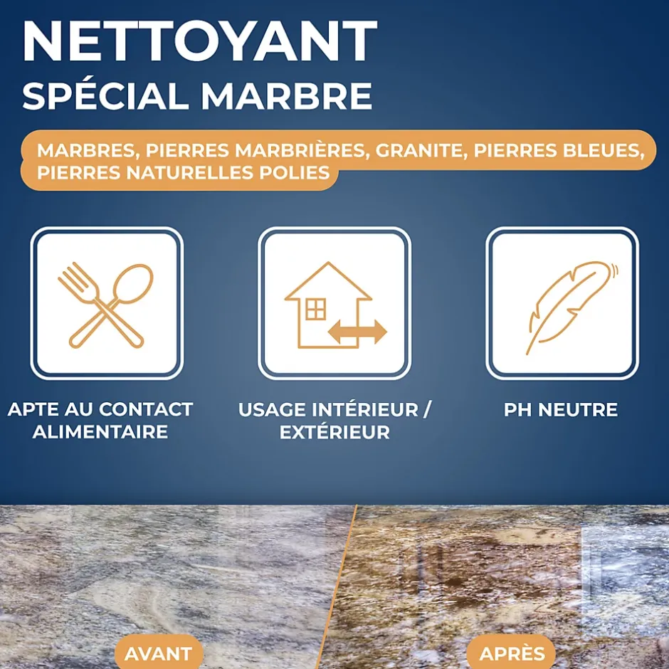 Starwax Nettoyant raviveur marbre et pierres naturelles Stawax 250ml Online