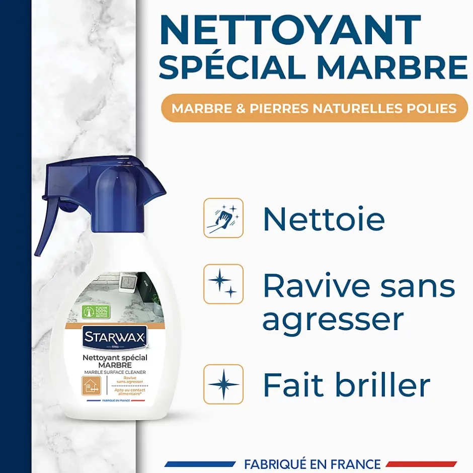 Starwax Nettoyant raviveur marbre et pierres naturelles Stawax 250ml Online