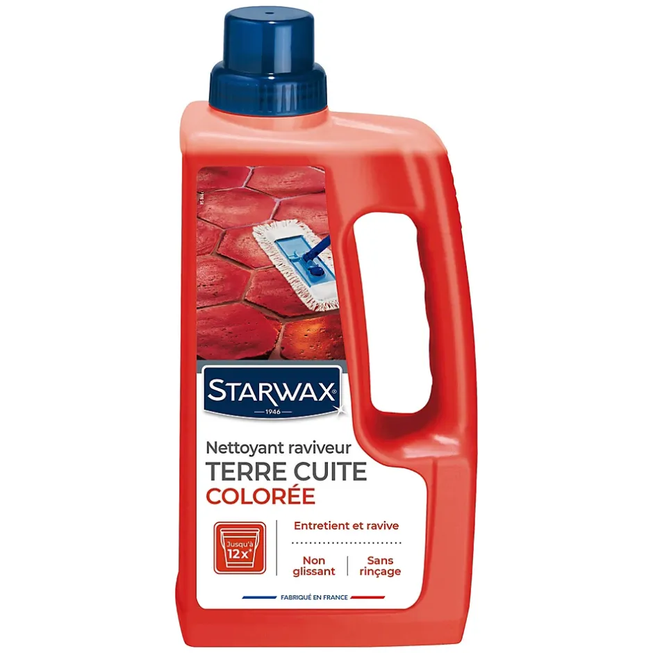Starwax Nettoyant raviveur tomettes et terres cuites 1L Sale