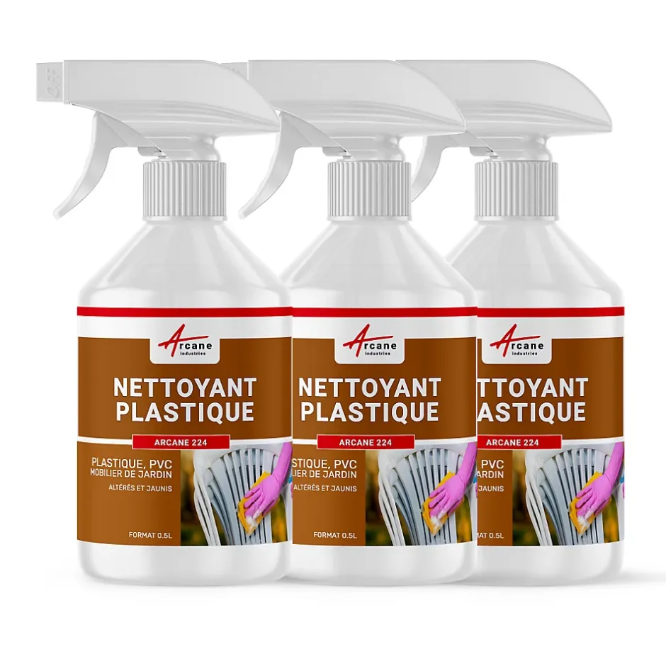 Arcane Industries NETTOYANT RÉNOVATEUR PLASTIQUE - 1.5 L (3 x 0.5 L) - New