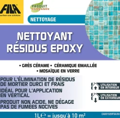 Fila Nettoyant résidus époxy 1L intérieur et extérieur