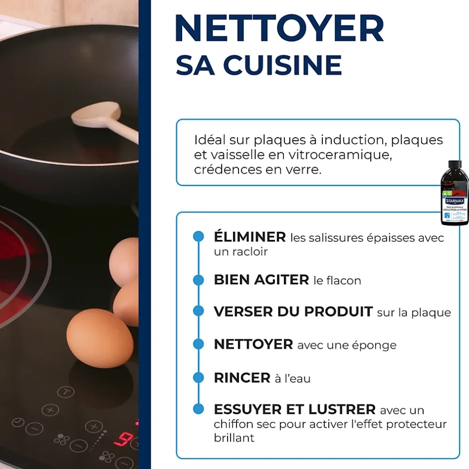 Starwax Nettoyant spécial plaques vitrocéramiques 250ml Online