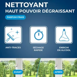 Starwax Nettoyant spécial vitres anti-traces à l'alcool 5L Outlet