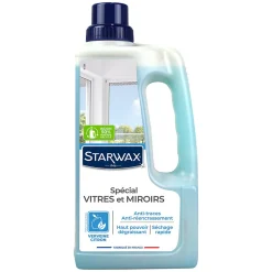 Starwax Nettoyant spécial vitres anti-traces à l'alcool 1L