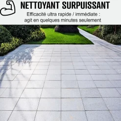 Arcane Industries Nettoyant terrasse professionnel rapide pavé autobloquant pierre béton - 200 L - Clearance