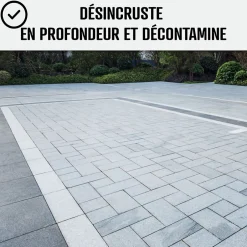 Arcane Industries Nettoyant terrasse professionnel rapide pavé autobloquant pierre béton - 5 L -