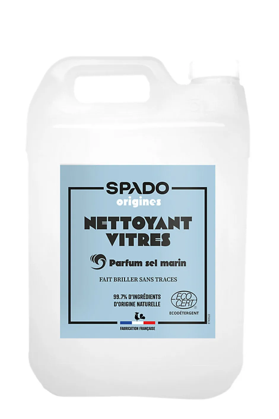 Spado Nettoyant vitres vinaigre 100% naturel Origines gel 5L