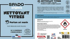 Spado Nettoyant vitres vinaigre 100% naturel Origines gel 5L