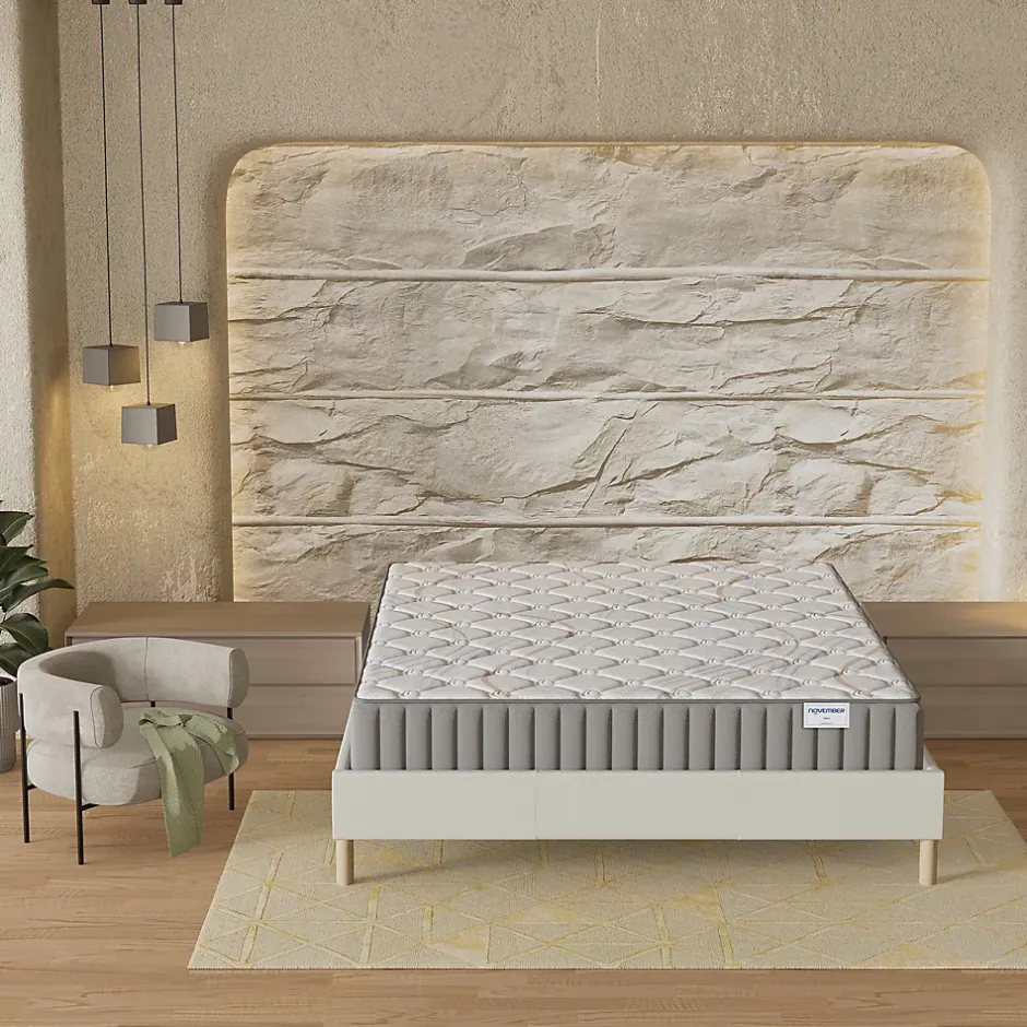 November Sleep Matelas Latex 90x200cm Sirius - Épaisseur 16cm Best