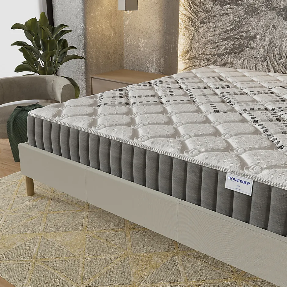 November Sleep Matelas Ressorts Ensachés 120x190 cm ELIHA Epaisseur 20 cm Discount